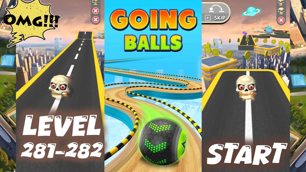 Going Balls SpeedRun Gameplay - Level 281-282