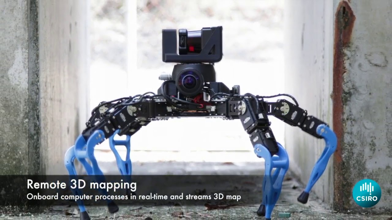 Remote inspection and mapping with legged robots