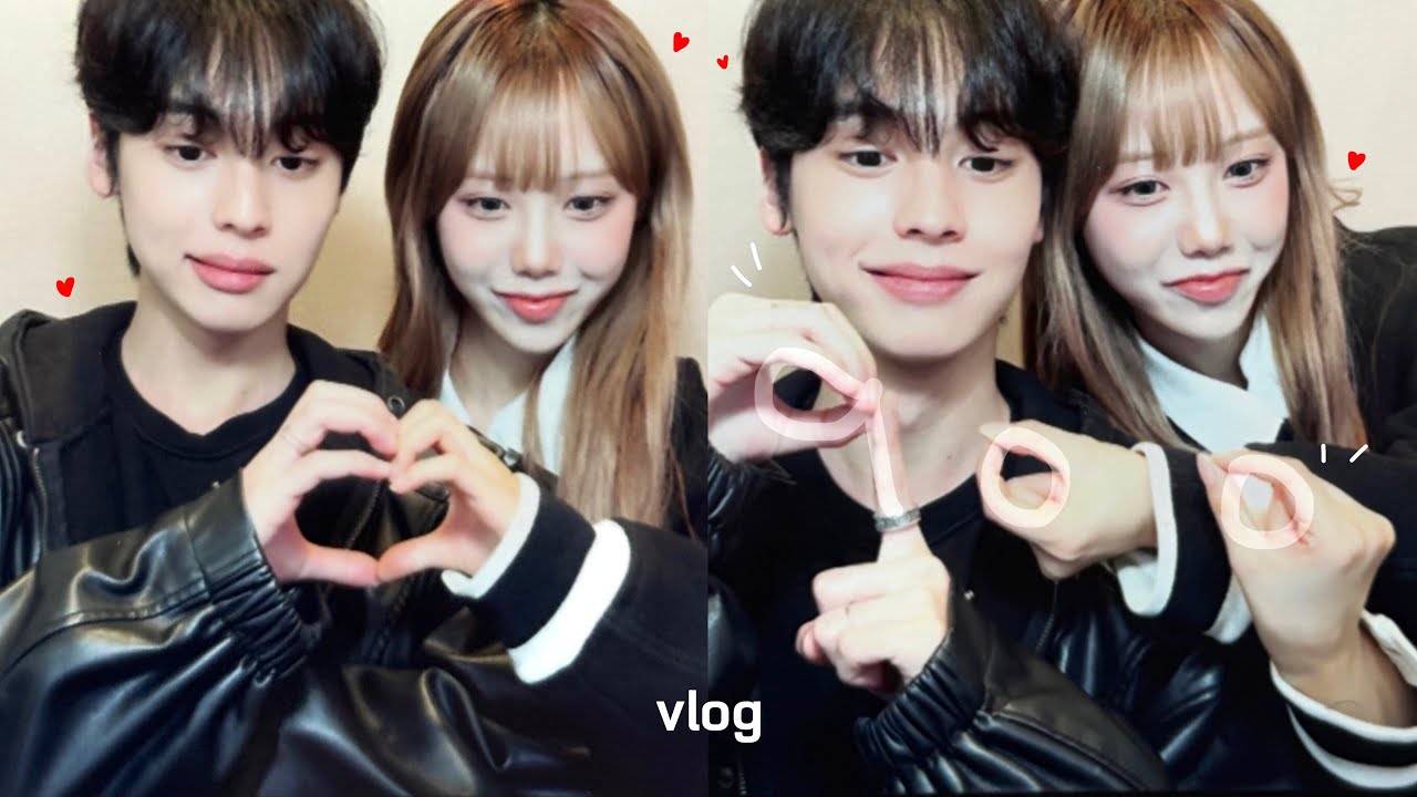 기념일에 늦은 연하 남자친구의 최후,,소소한 900일 보내기 일상vlog🤍|(선물 교환식🎁,의도치 않은 커플룩…?)