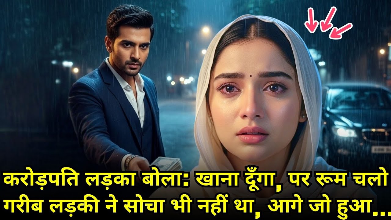 करोड़पति लड़का बोला: खाना दूँगा, पर रूम चलो—गरीब लड़की ने सोचा भी नहीं था, आगे जो हुआ…
