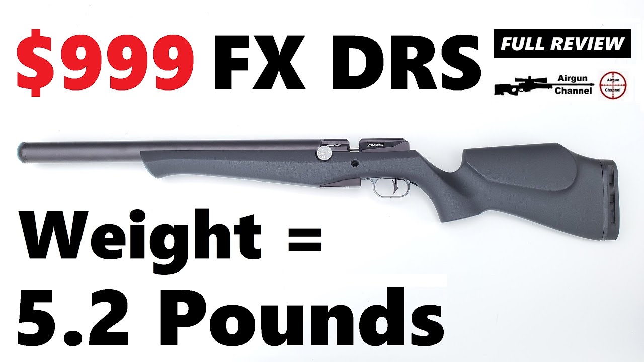 The $999 FX Airguns DRS (Classic) Review (Tankless PCP Air Rifle from FX Airguns)