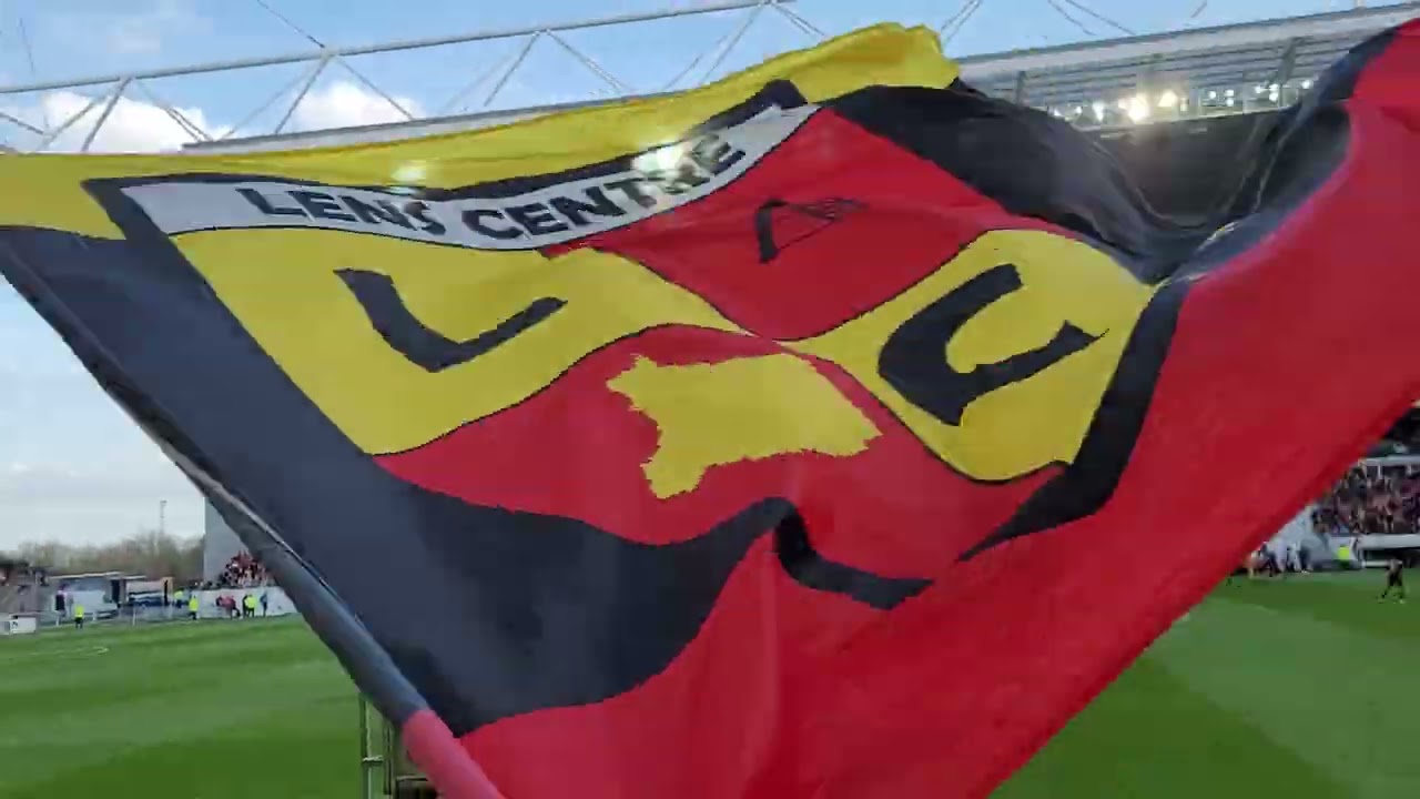 Aux armes chanté par le stade Bollaert lors de Lens-Nice