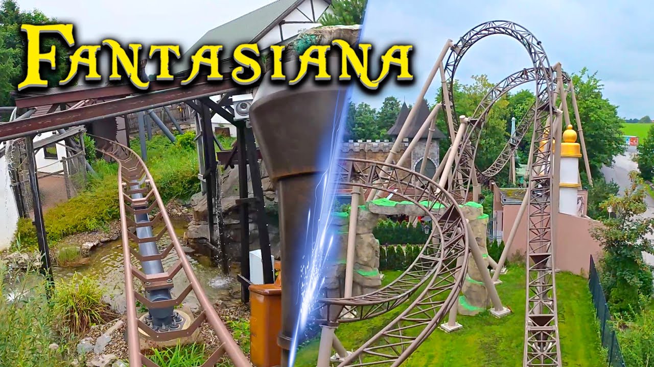 Все американские горки в Fantasiana Straßwalchen 🇦🇹