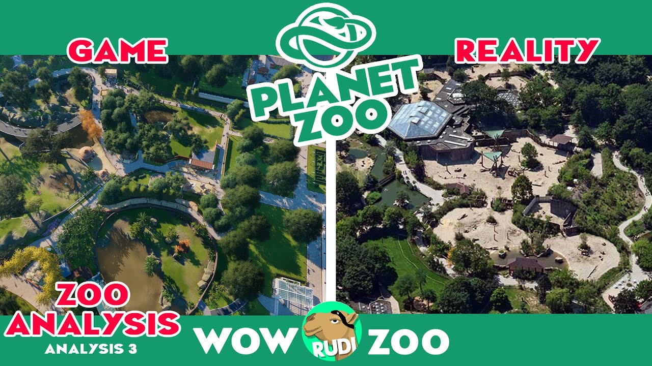 PLANET ZOO Comparing with a real zoo - Zoo Duisburg