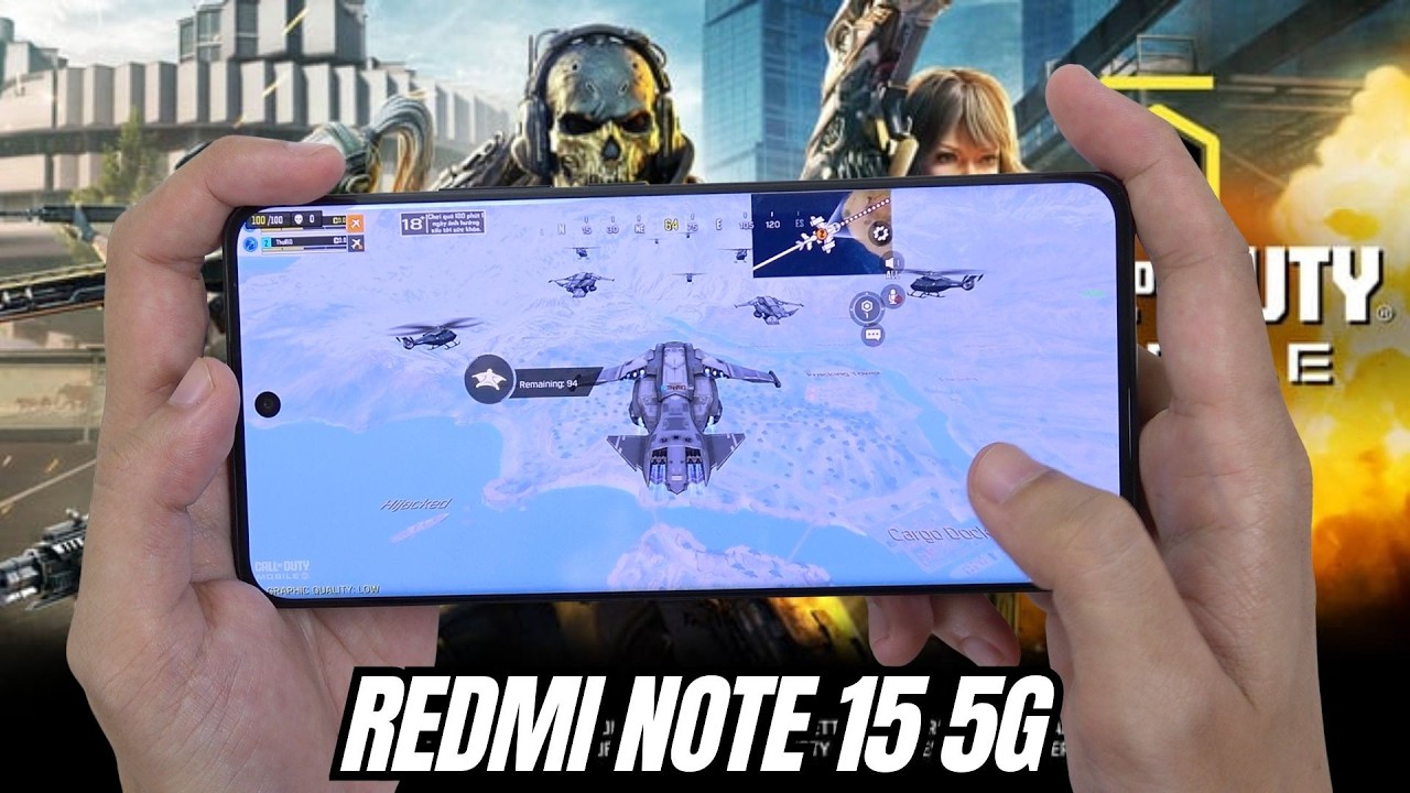 REDMI NOTE 15 5G Test Game CALL OF DUTY MOBILE CODM | Snapdragon 6 Gen 3 Gaming