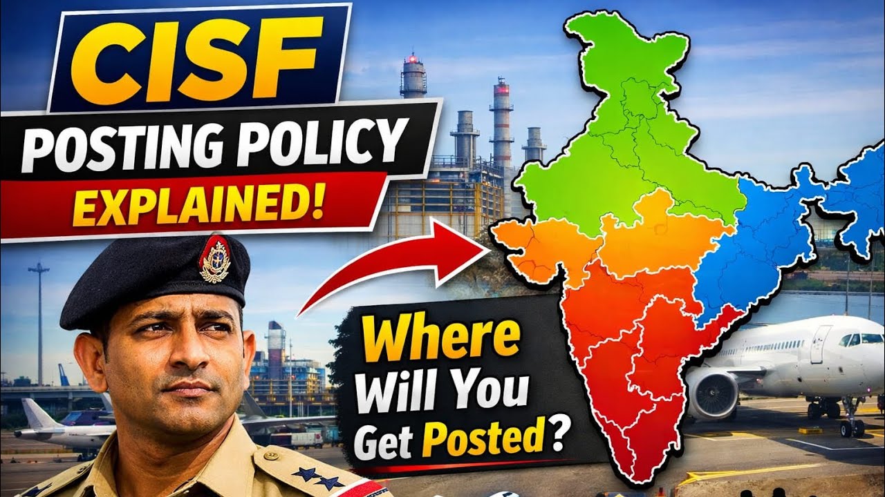 CISF Posting Policy Explained | Pehli Posting se Transfer Tak | Full Detail Hindi