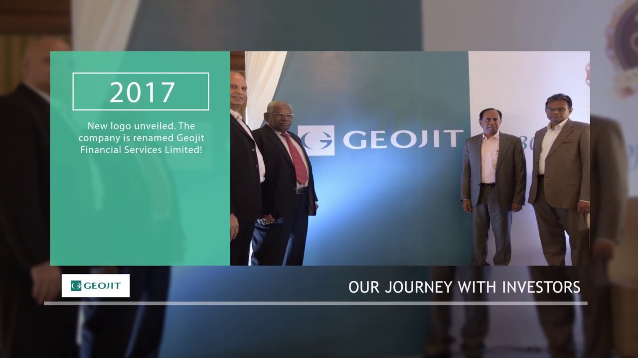 Geojit - Our Journey with Investors
