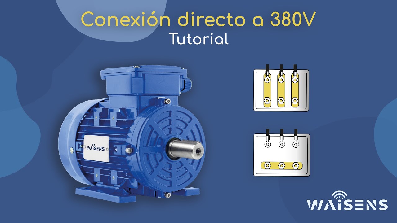 Motor - Tutorial de conexión directo a 380V