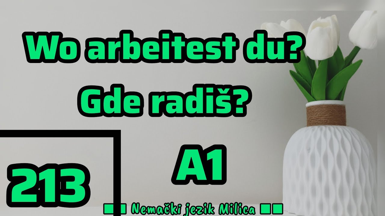 13 jednostavnijh glagola za pocetnike u nemackom jeziku