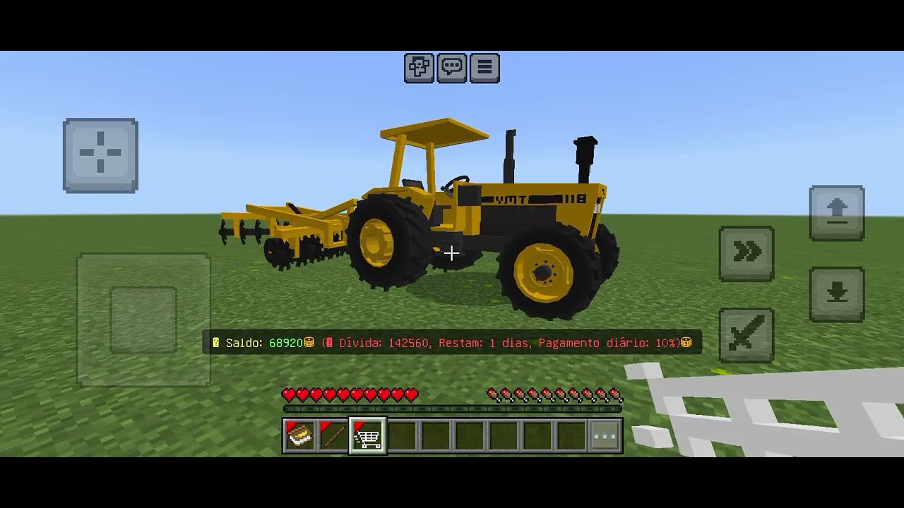 Agro Farm Simulator Addon Mcpe! Teste de sistemas 