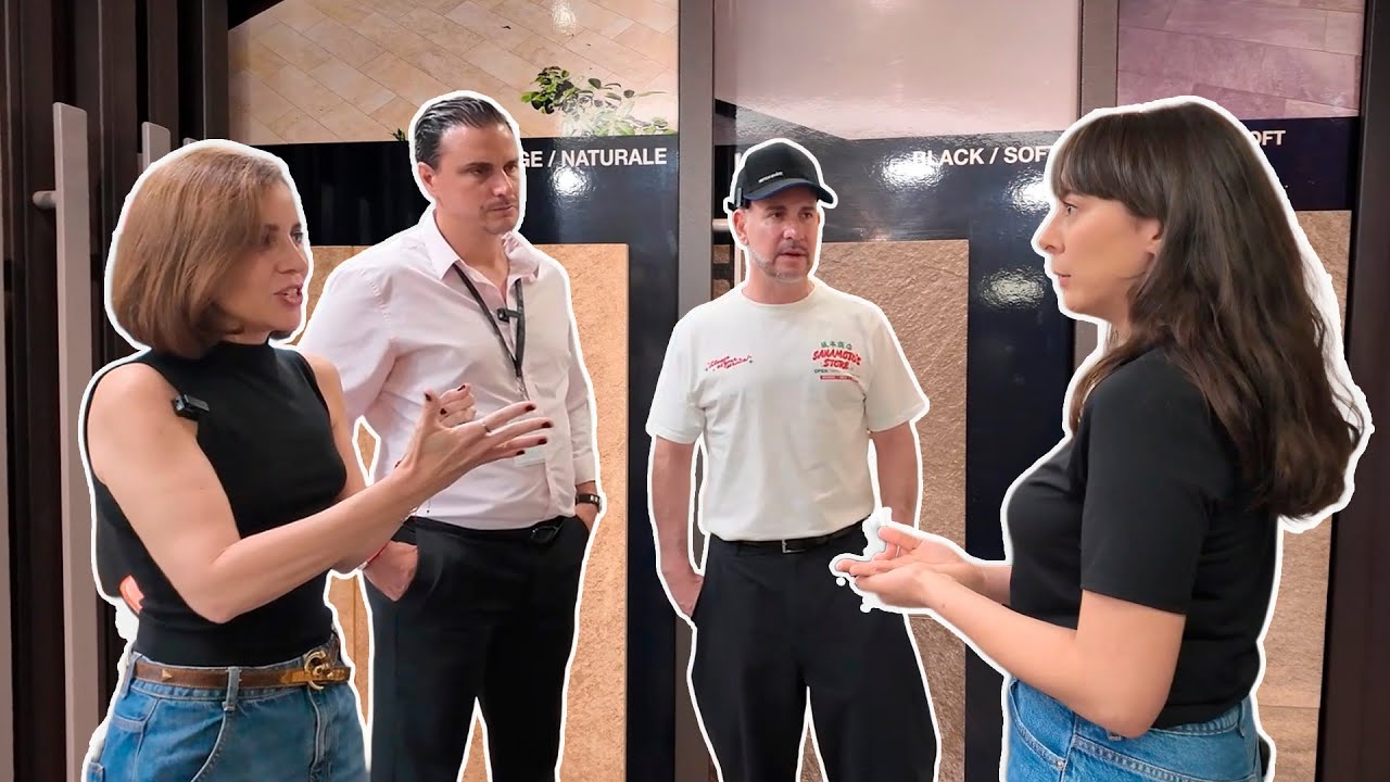 Diseño que se siente | Recorrido por EUROGRESy sus nuevas lineas de materiales