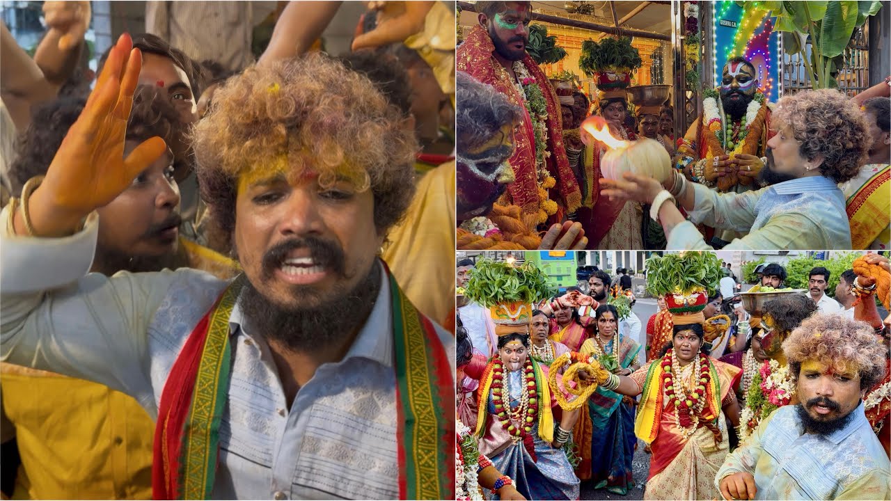 Rp Puram Rakesh Thotella at Secunderabad | Potharaju Dance | Secunderabad Bonalu 2026 