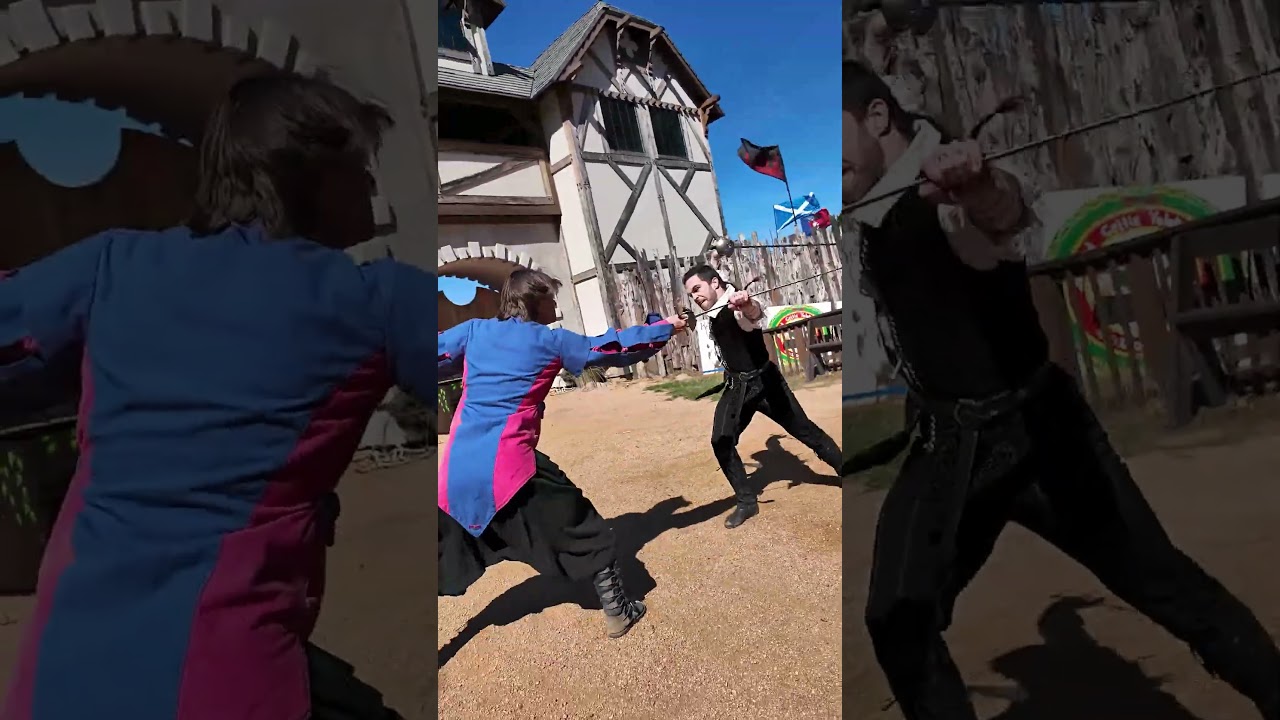 A Duel for the Bar Tab #sword #choreography #skit