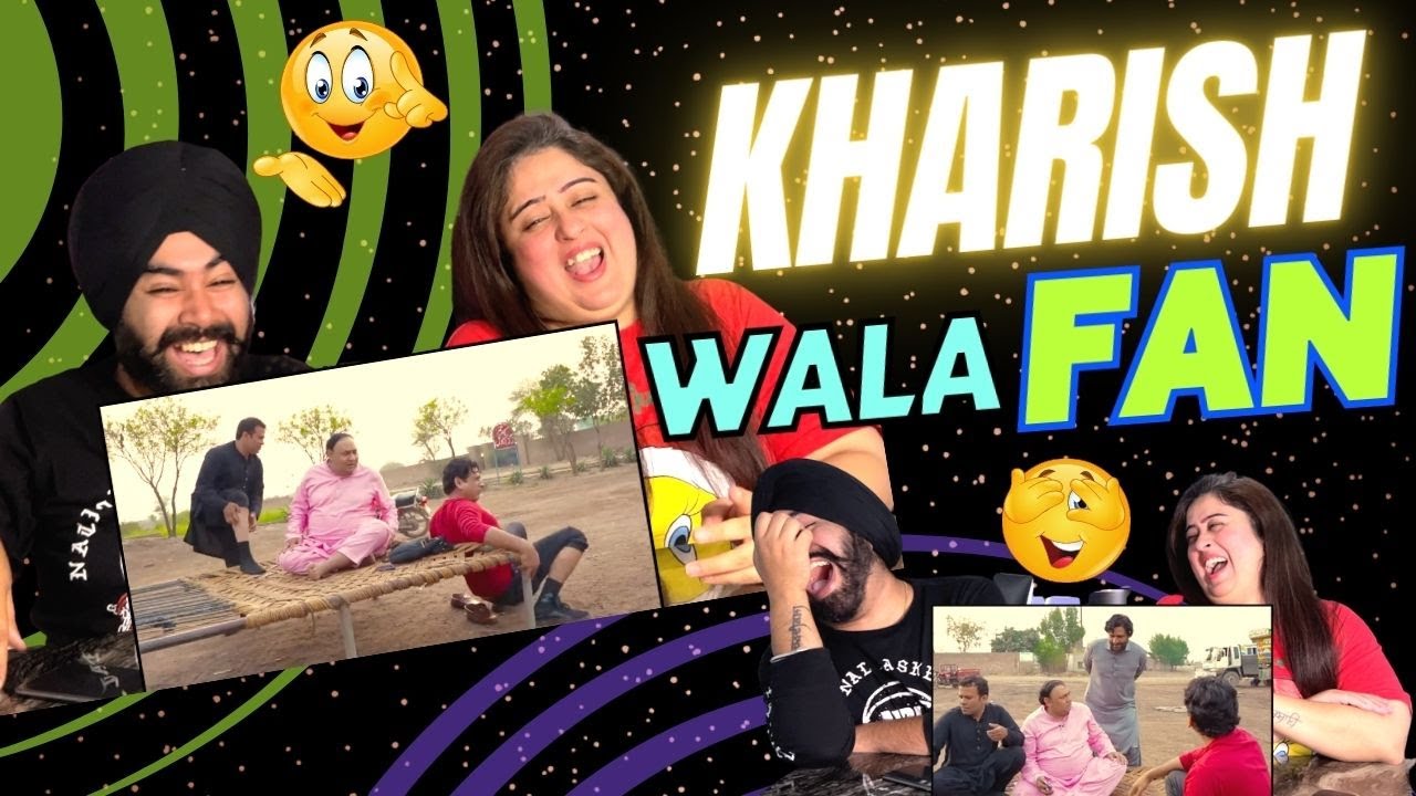 Punjabi Reaction On Rana Ijaz funny video~ Masoom Kharish Wala Fan Aya Apne SUPER~STAR Nu Milan :D