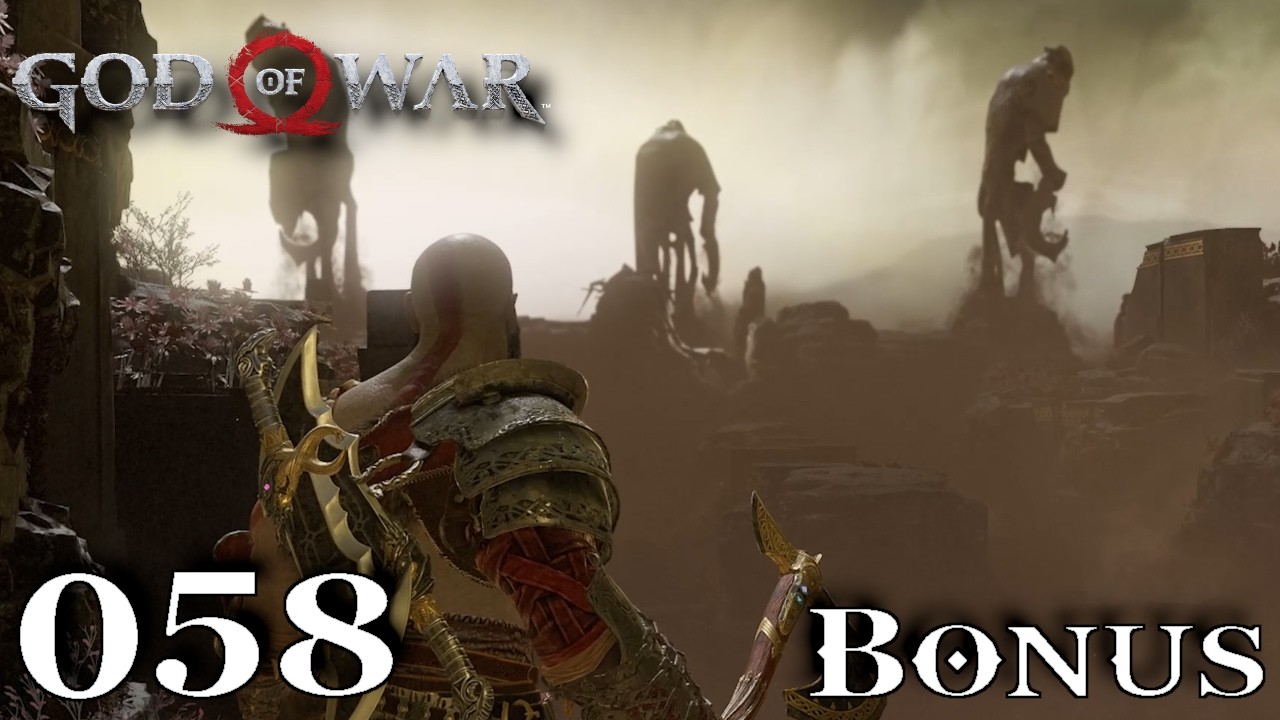Let's Play God of War (2018) [German] #058 - Bonus-Content: Durch Nebel und Dunkelheit