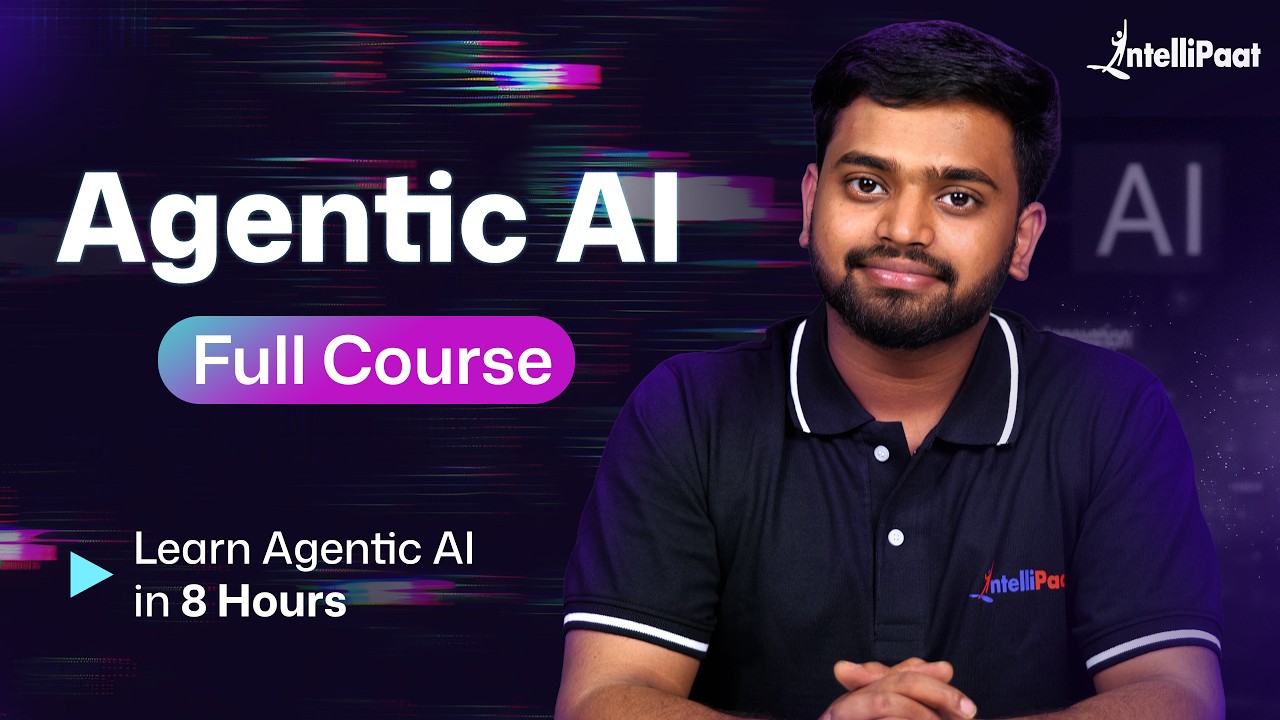 Learn Agentic AI Full Course Free | Complete Agentic AI Course 2026 | Intellipaat