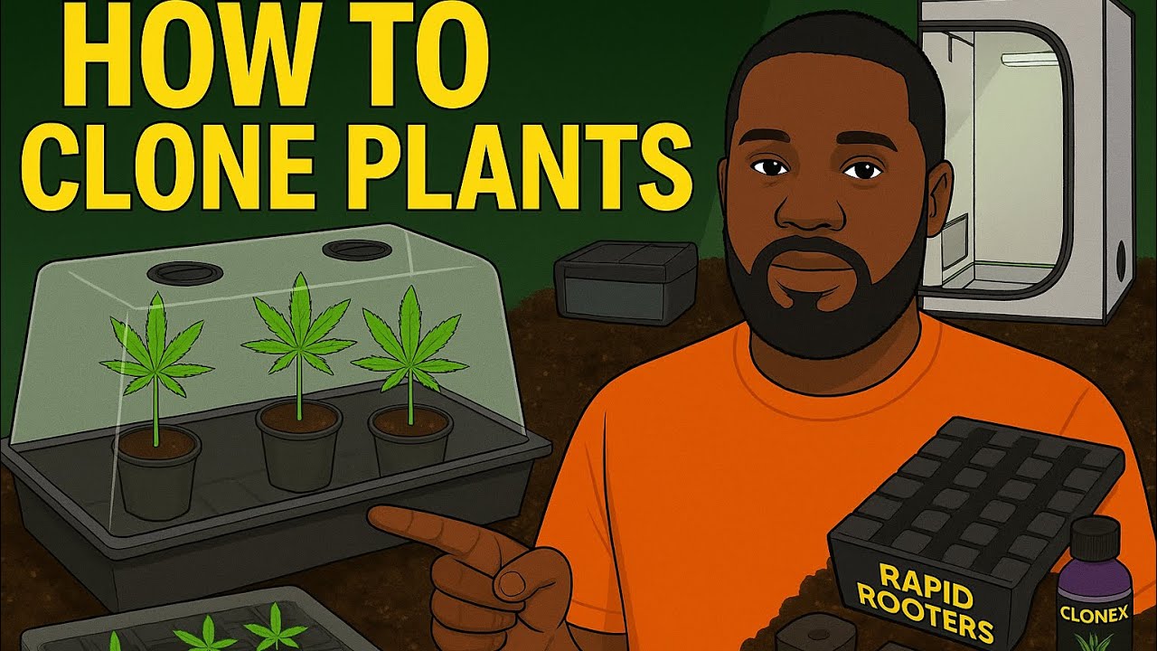 How to Clone Cannabis Plants 🌱 | Step-by-Step Guide (Kush & Beans Season 1)