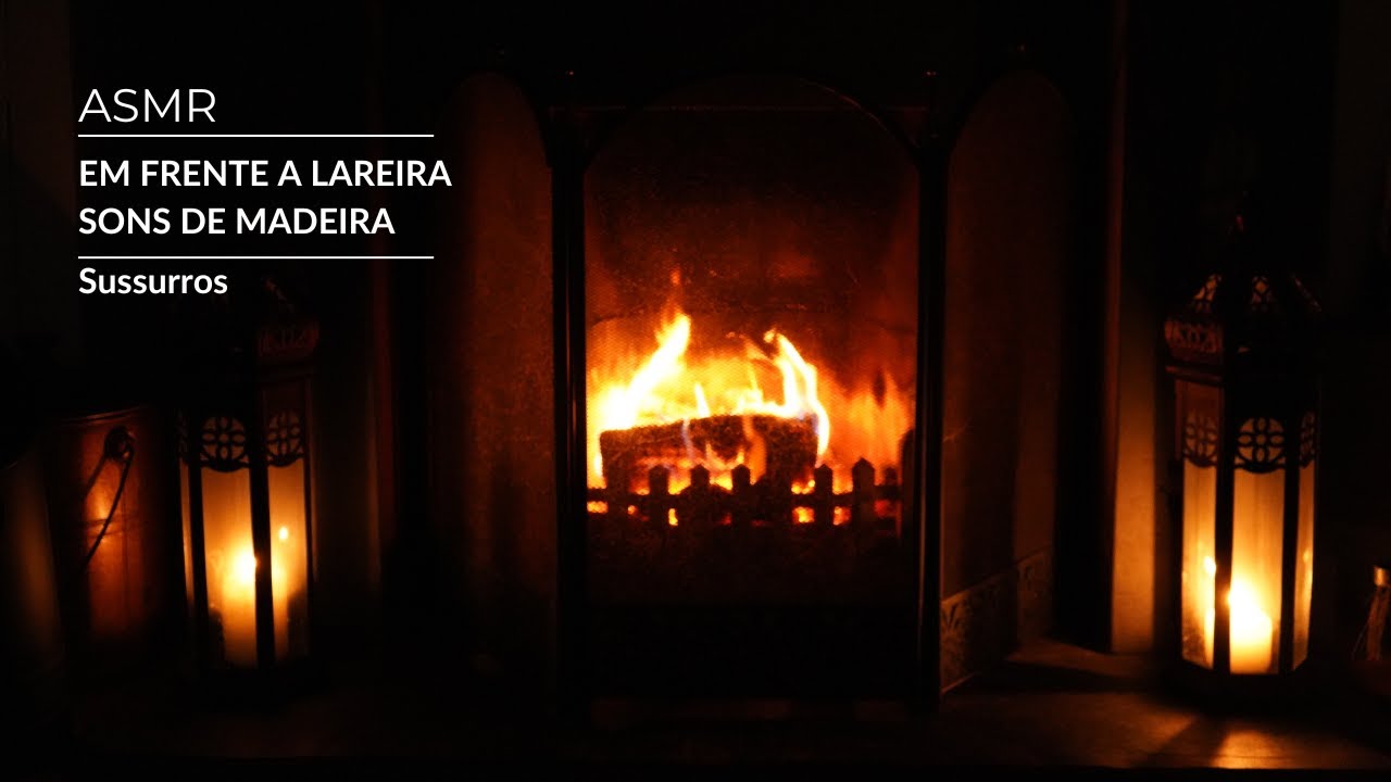 ASMR em Frente à Lareira | SOLANGE PRATA