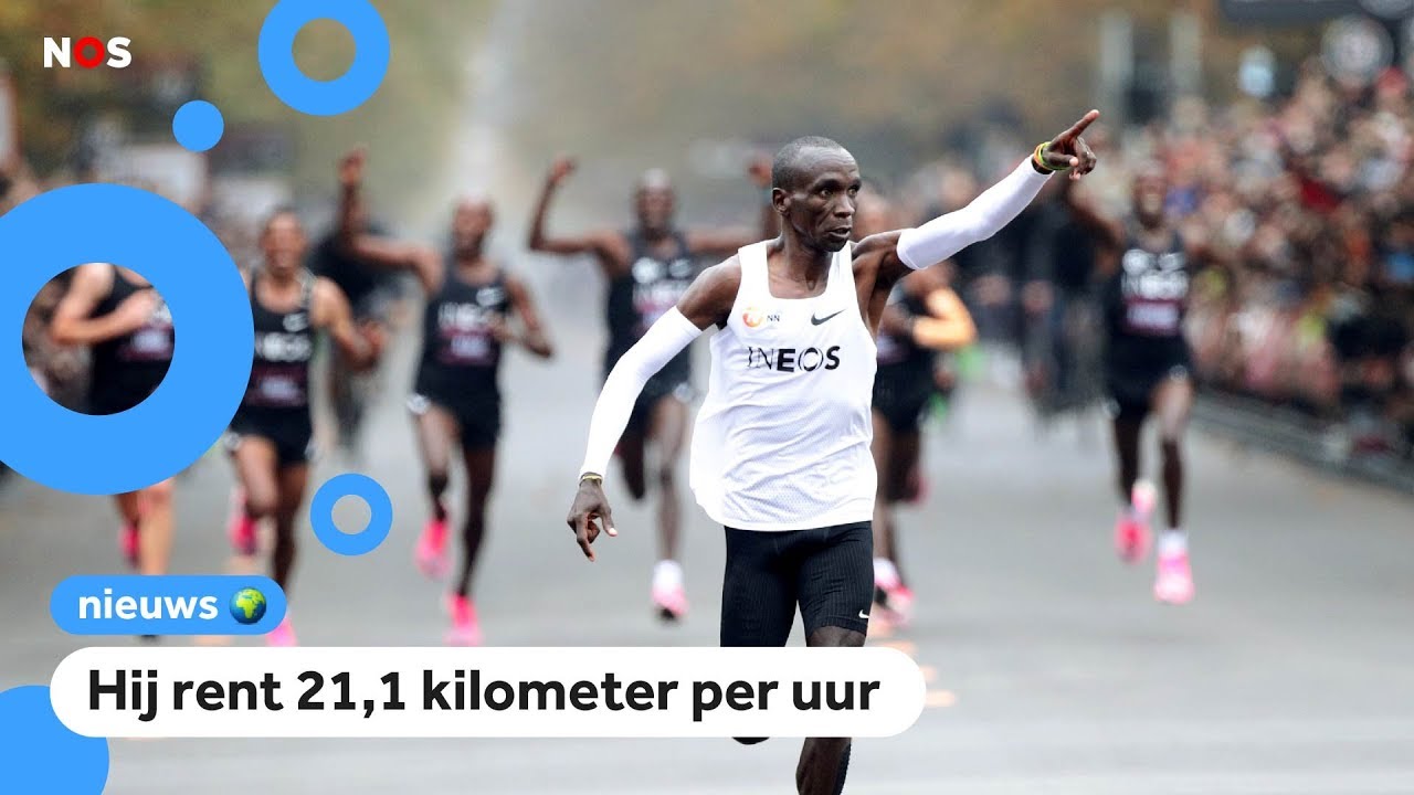 Historisch record: atleet Kipchoge loopt marathon binnen 2 uur