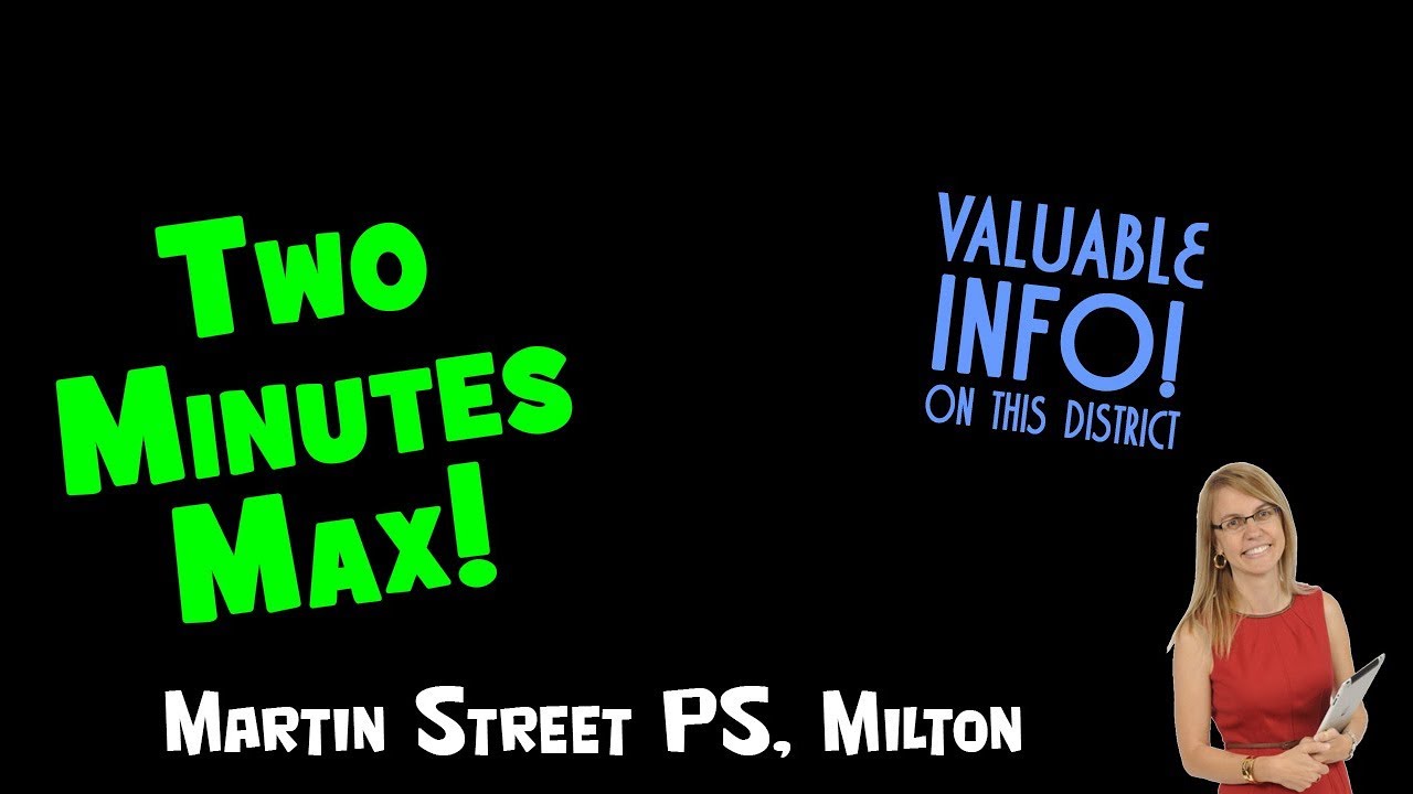 Martin Street PS - Two Minutes Max