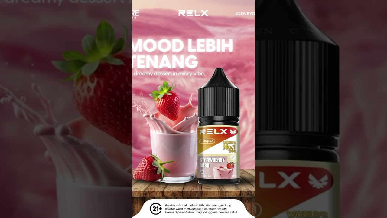 RELX STRAWBERRY SUSU