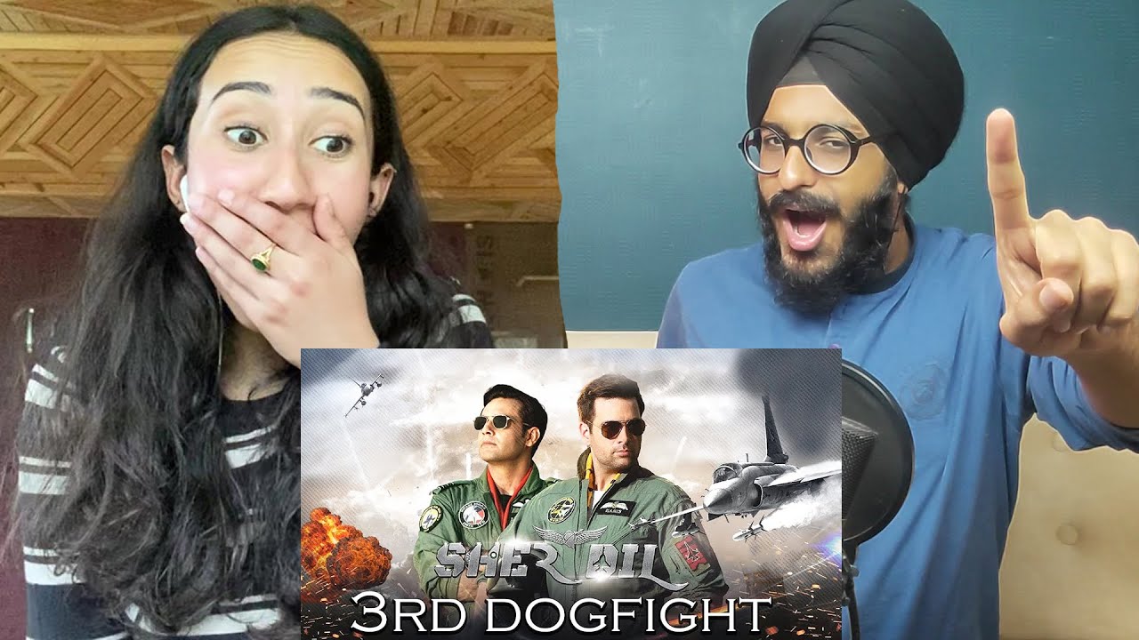 Indian Reaction to Sher Dil Third Dogfight Scene | Raula Pao