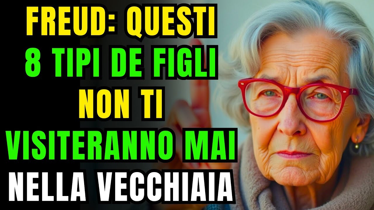 8 tipi di figli che NON vi visiteranno MAI nella vecchiaia (Freud spiega)