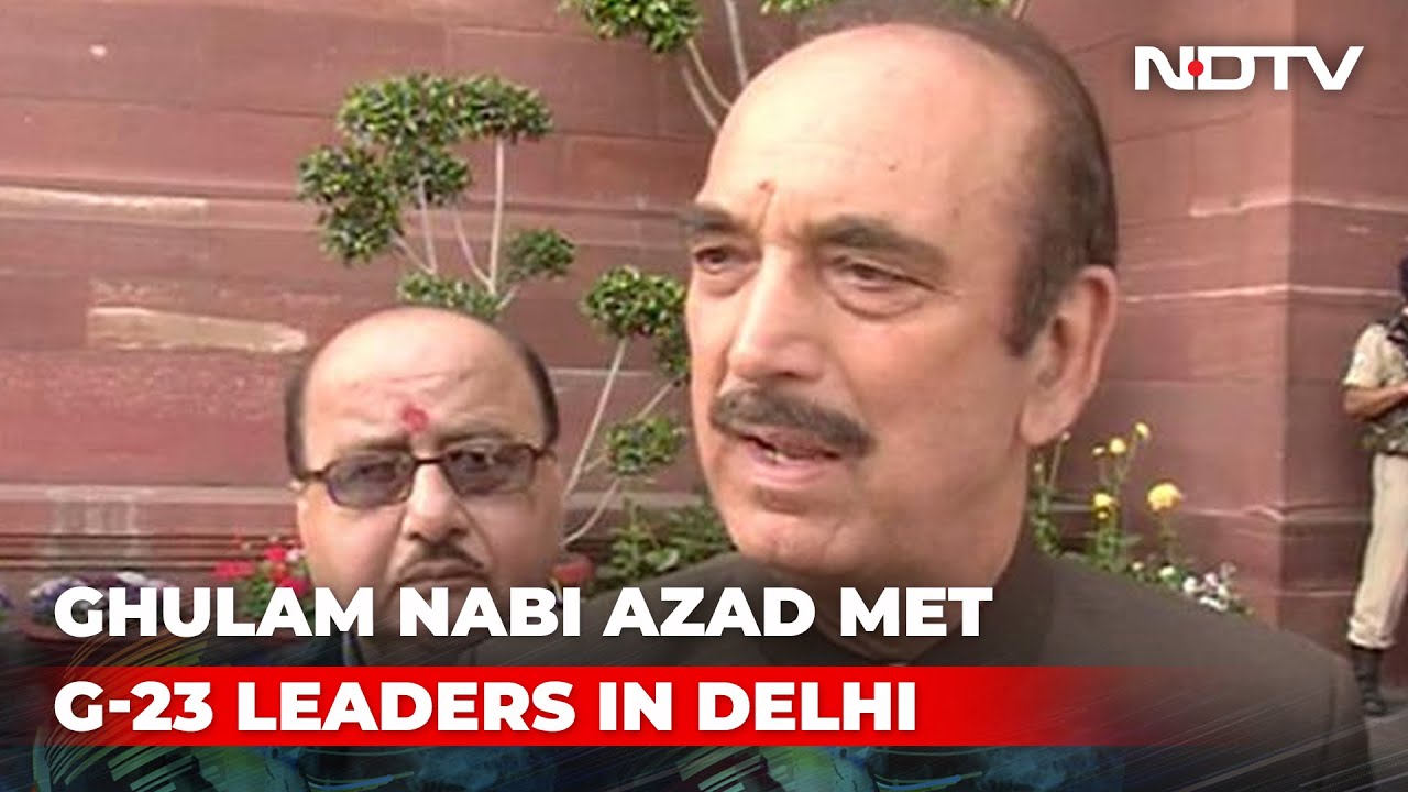 GN Azad Explains To Congress 