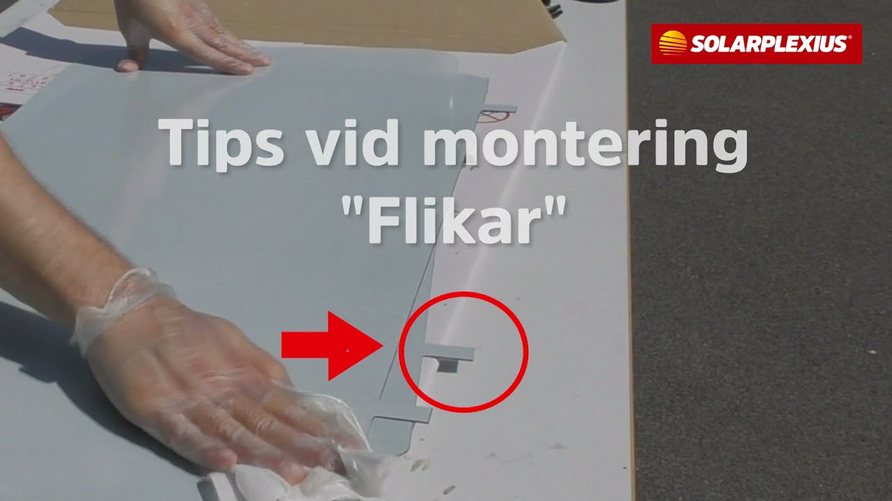 Tips & trix montering av Solarplexius
