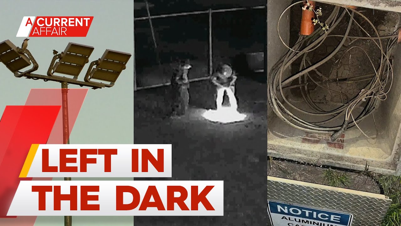 Copper thieves leaving communities in the dark | A Current Affair