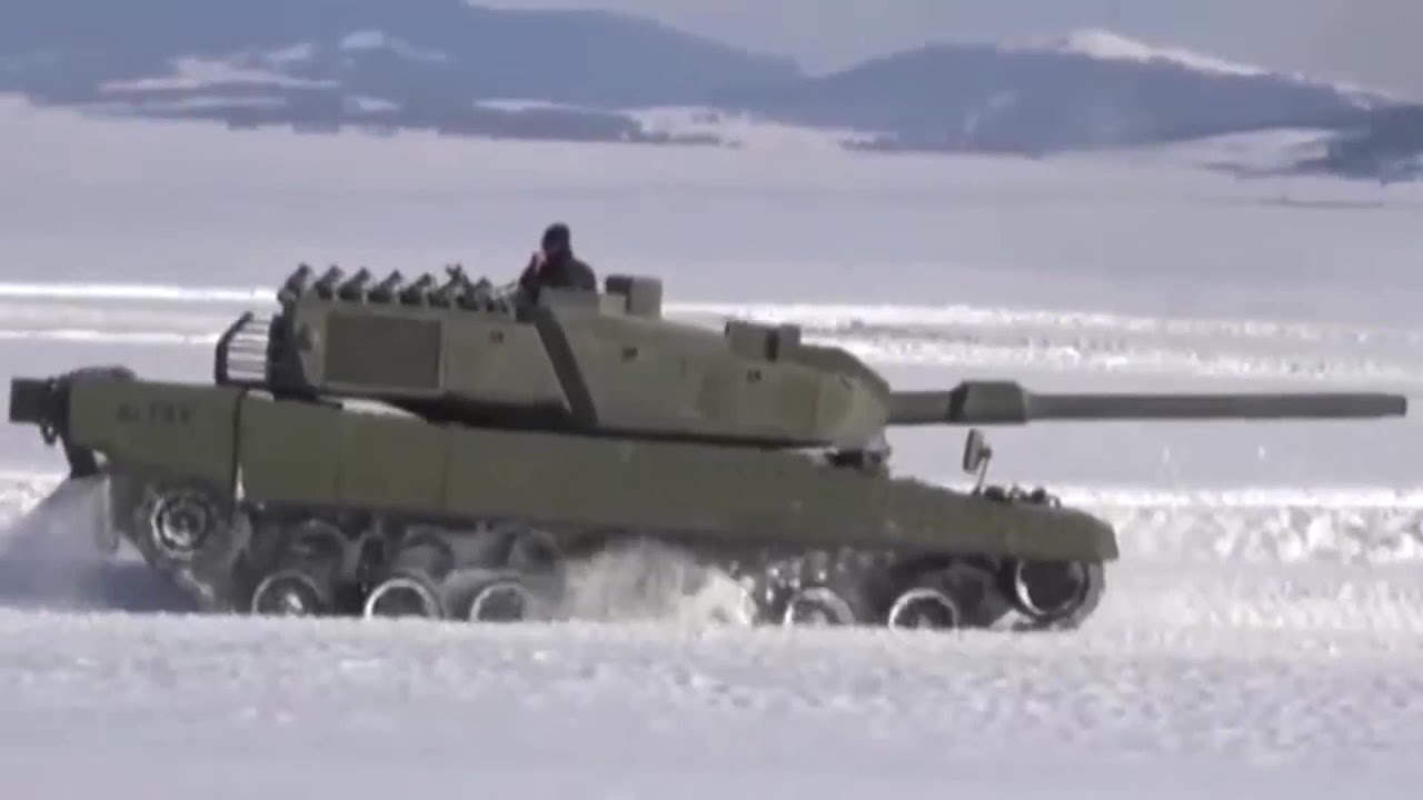 Otokar - Altay Main Battle Tank Live Firing & Cold Climate Testing [1080p]