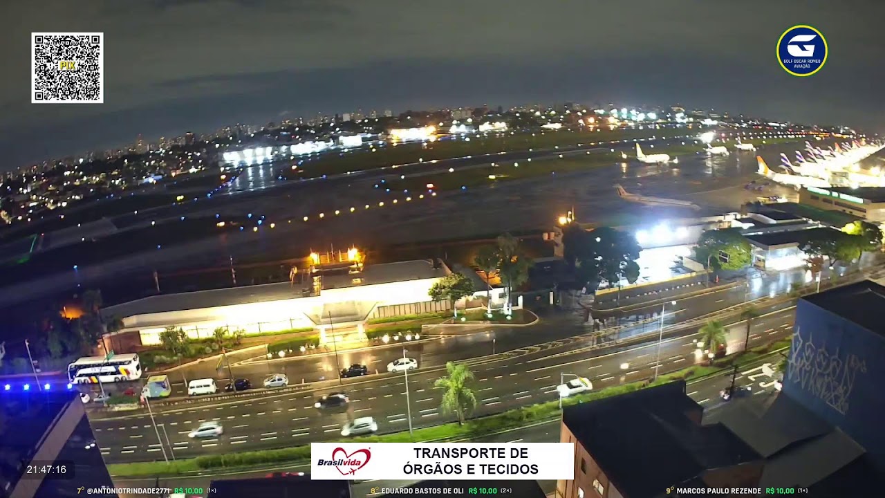 SBSP LIVE #3 - Aeroporto de S&atilde;o Paulo AO VIVO - CGH Airport - 10/02 Manh&atilde;