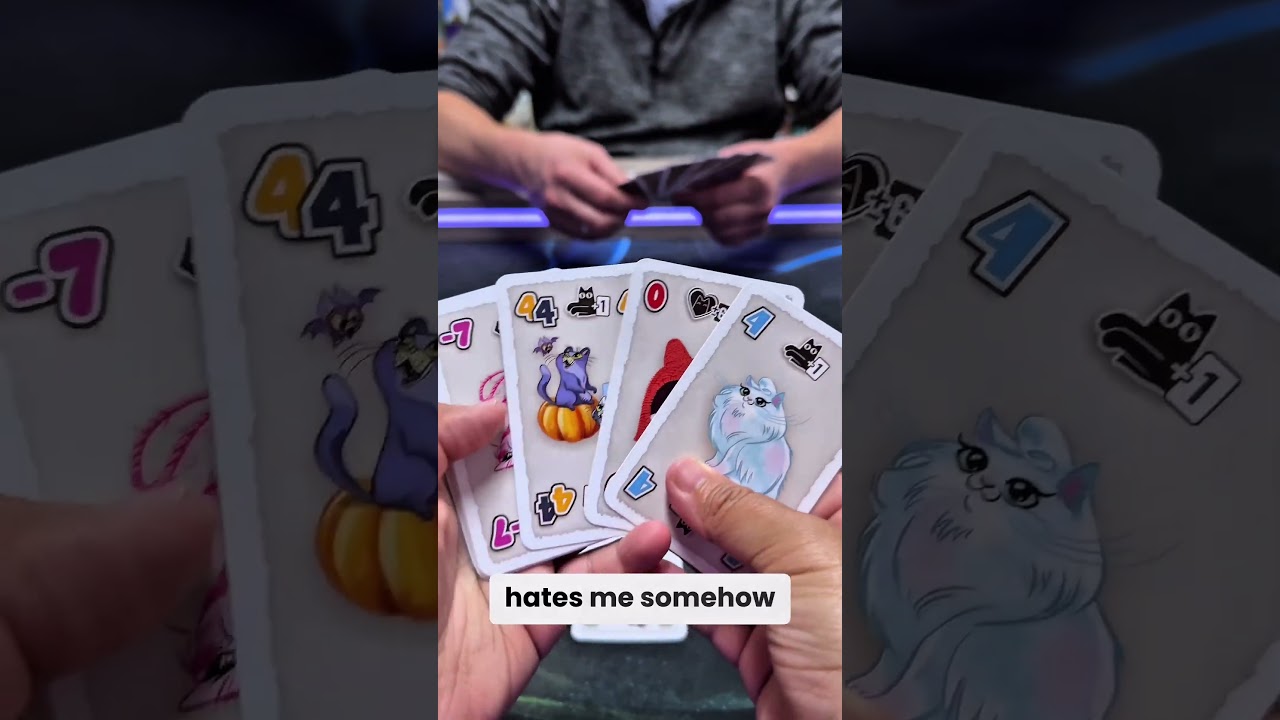 Katz Fatz: The Meanest Cat Card Game! #boardgames #brettspiele #katze #cat