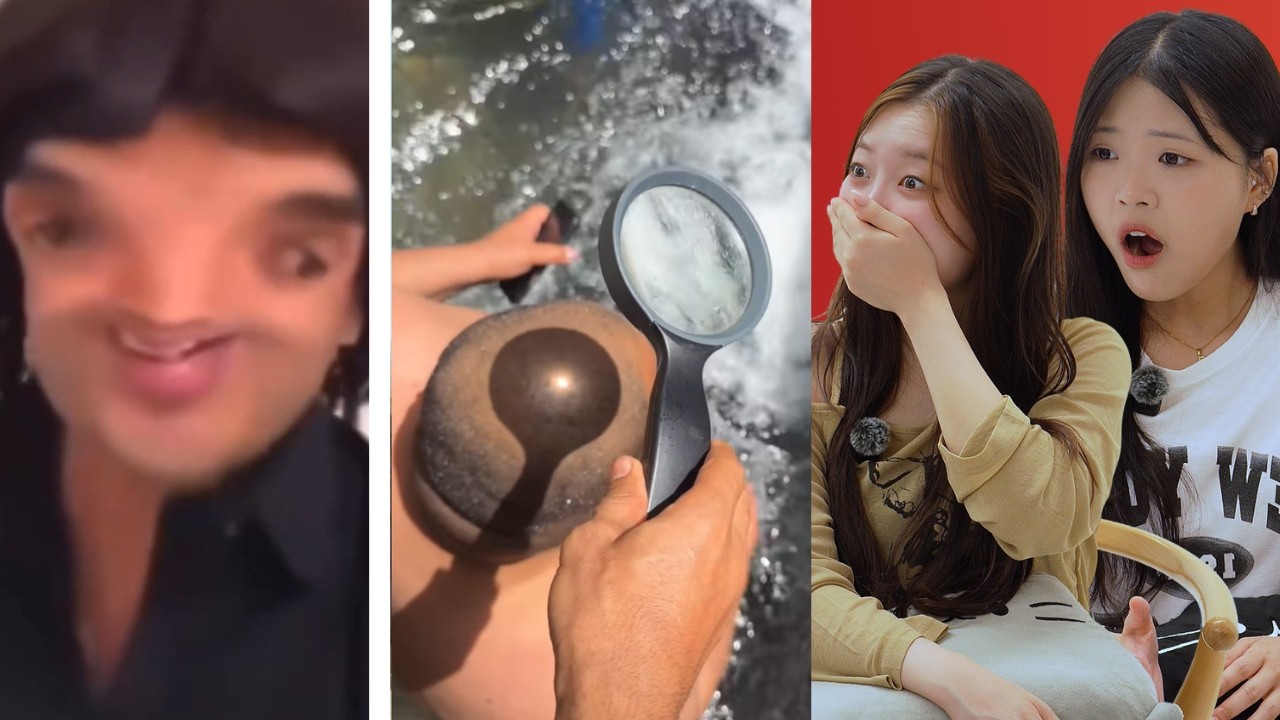 Korean React to Funny Memes v10