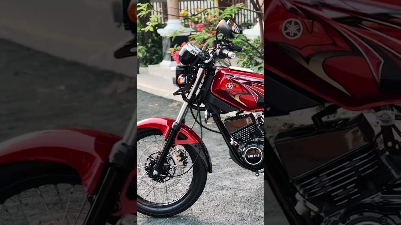 RX KING STANDAR MERAH MERONA GANTENG PARAH #reels #youtubeshorts #short