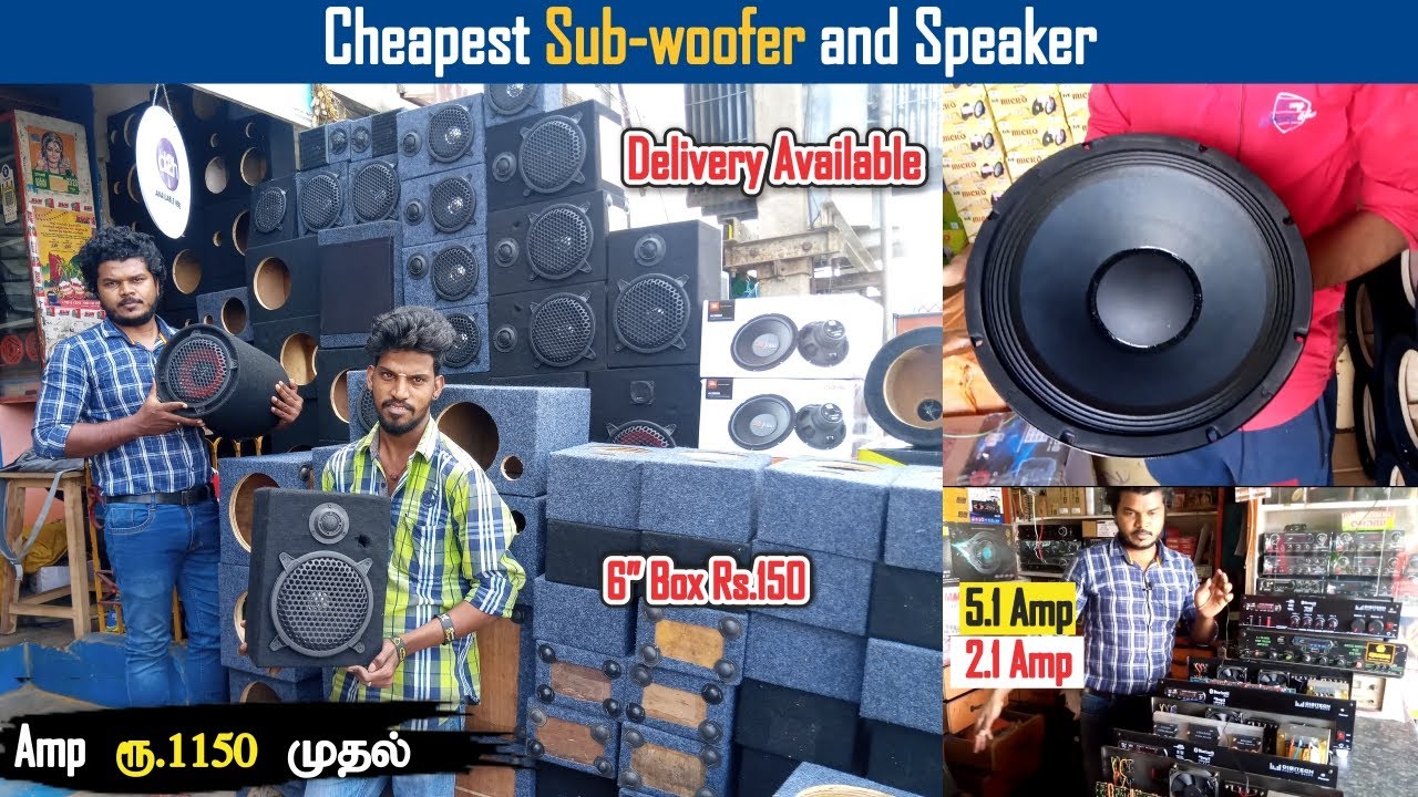 Cheapest Sub-woofer and Speaker | Dreamer Paul Vlog