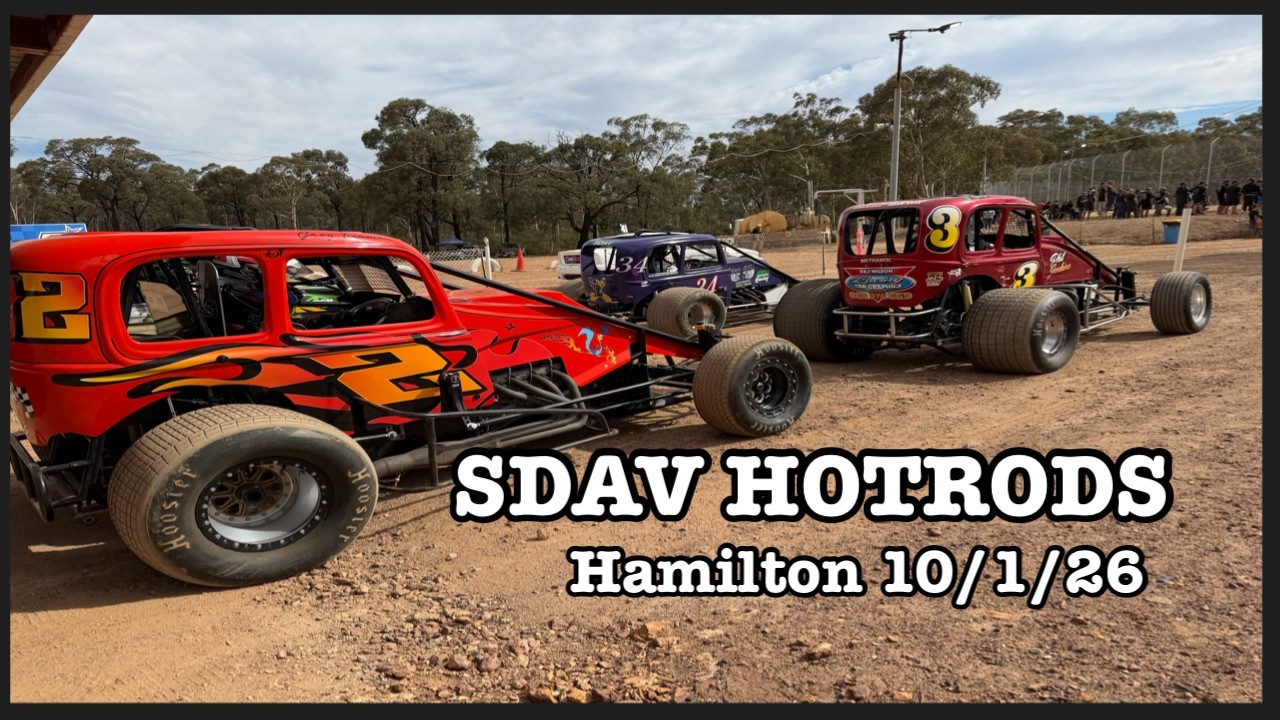 SDAV HOTRODS - HAMILTON SPEEDWAY - 2025/2026