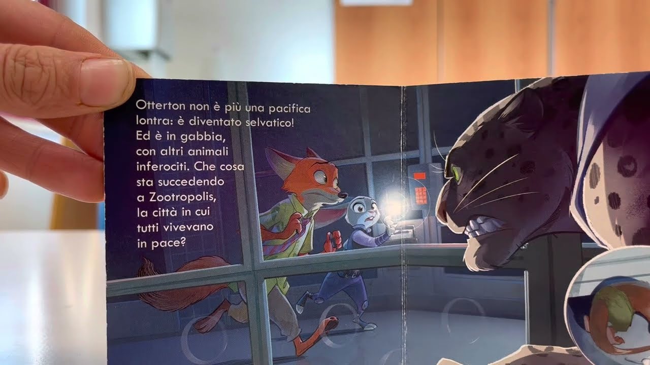 Zootropolis libro letto ad alta voce