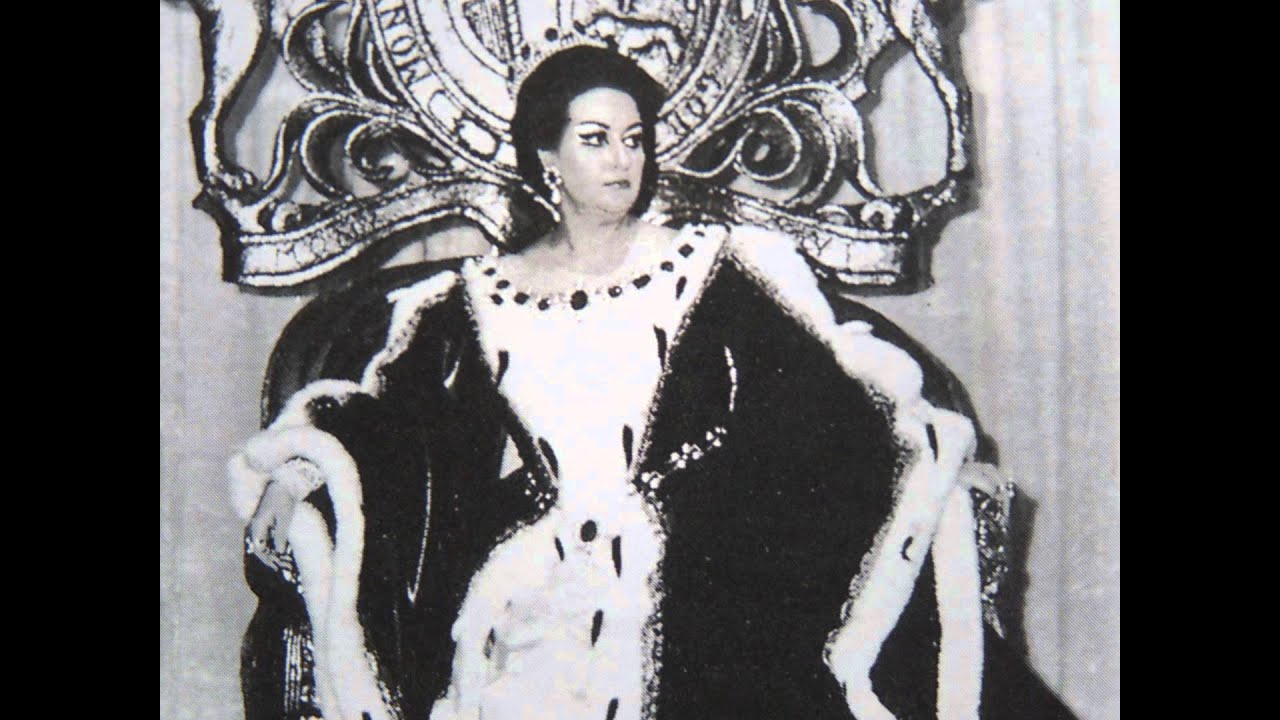 Montserrat Caballé sings 