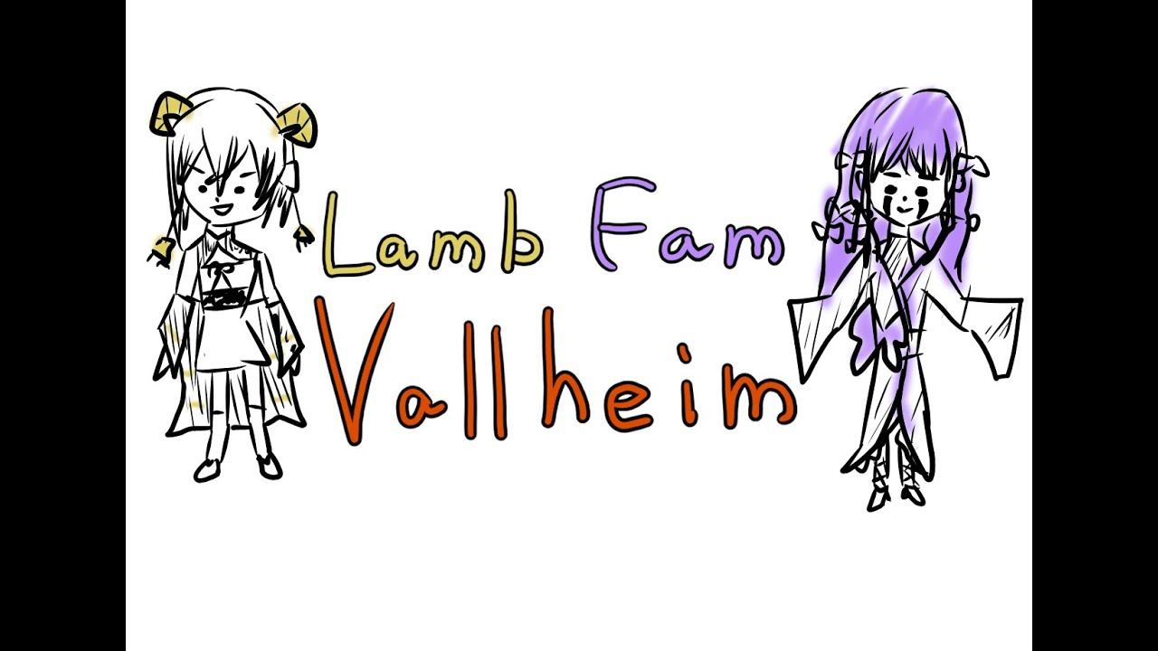 #12【Valheim】料理ができるってことは胃袋をつかめるってこと【らむふぁむ/ふぁむ視点】