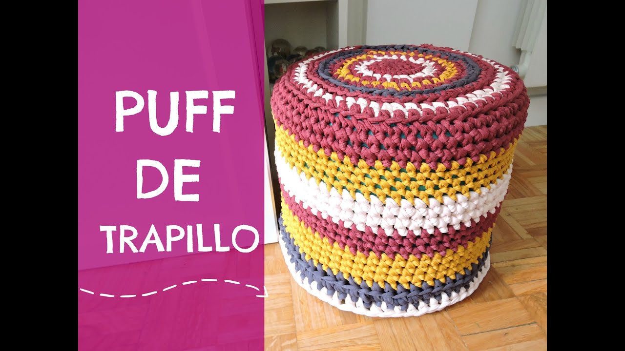 Puff de trapillo tutorial paso a paso