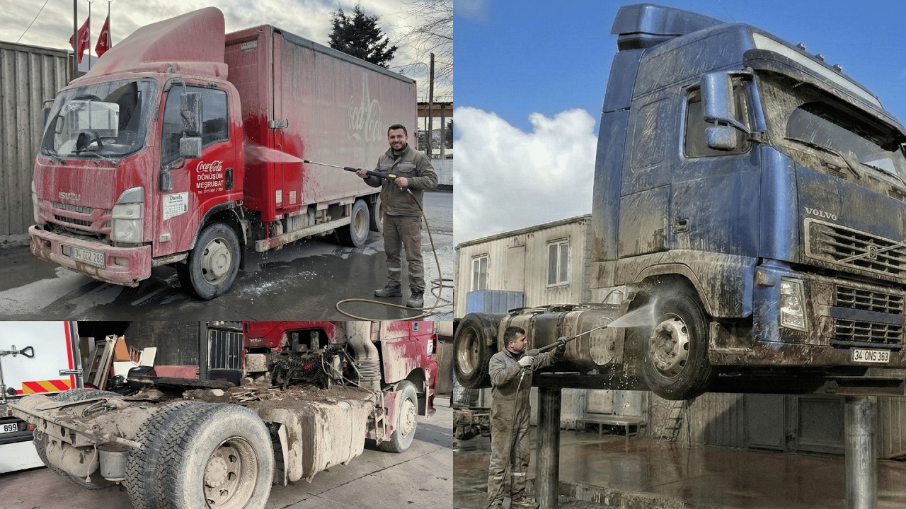 Muddy Truck Wash Transformation! Satisfying Pressure Washing & Deep Cleaning 🚿🧽 | Car Wash Beast