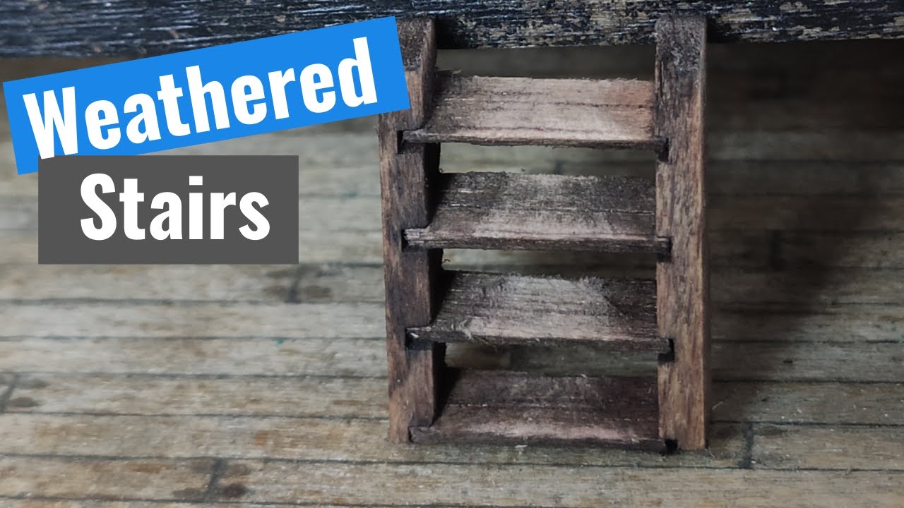 Santisima Trinidad - Part 42 - Weathered Stairs and Mast partners
