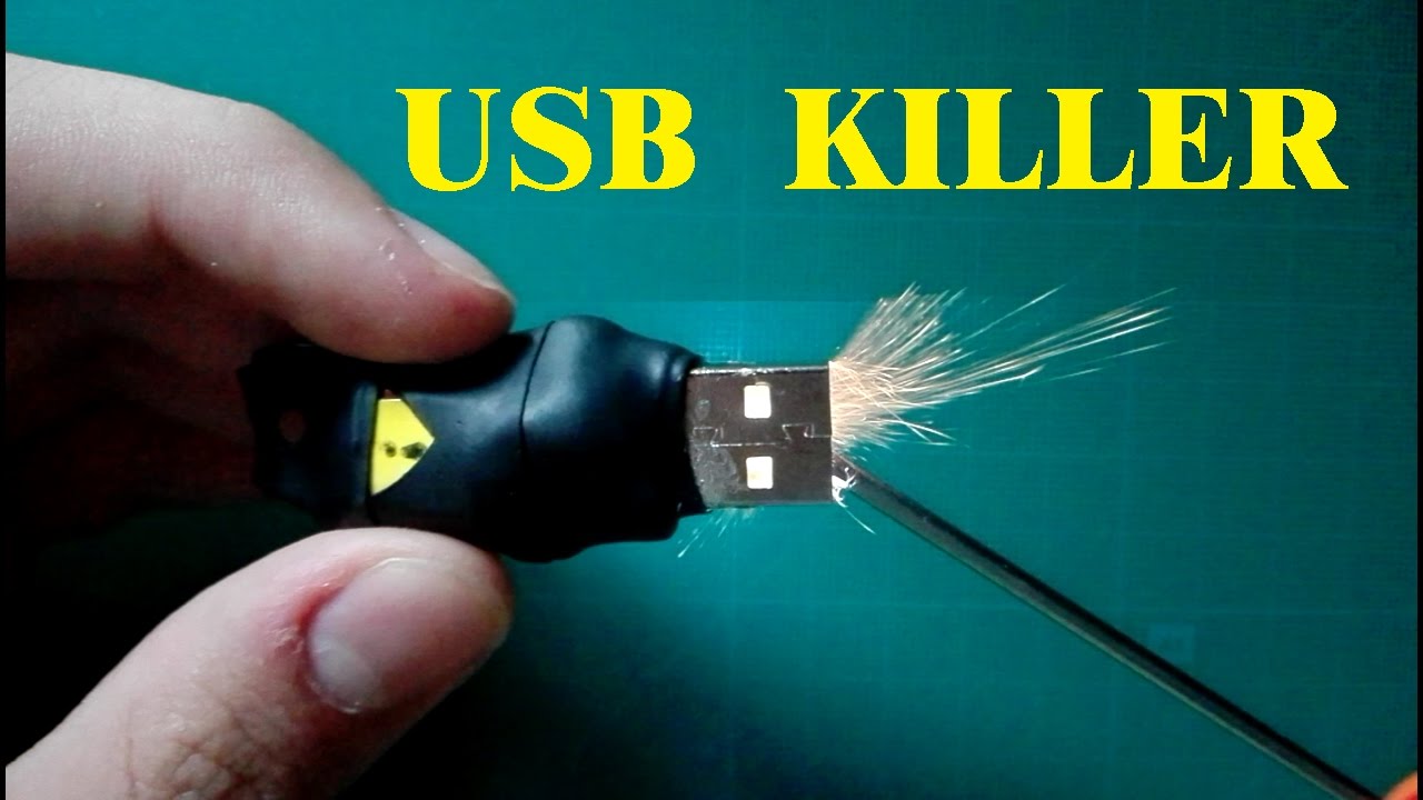 Homemade  USB killer