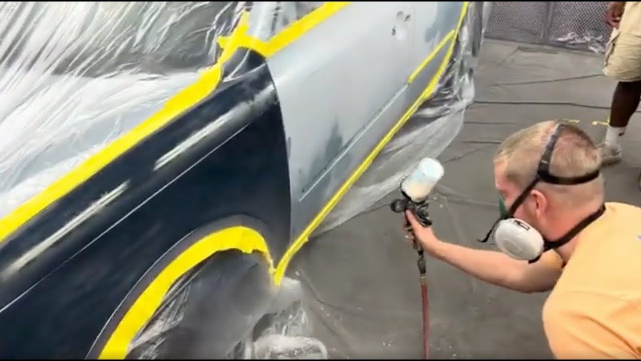 A High School Body Shop Update...Plus a budding airbrush artist??!!!