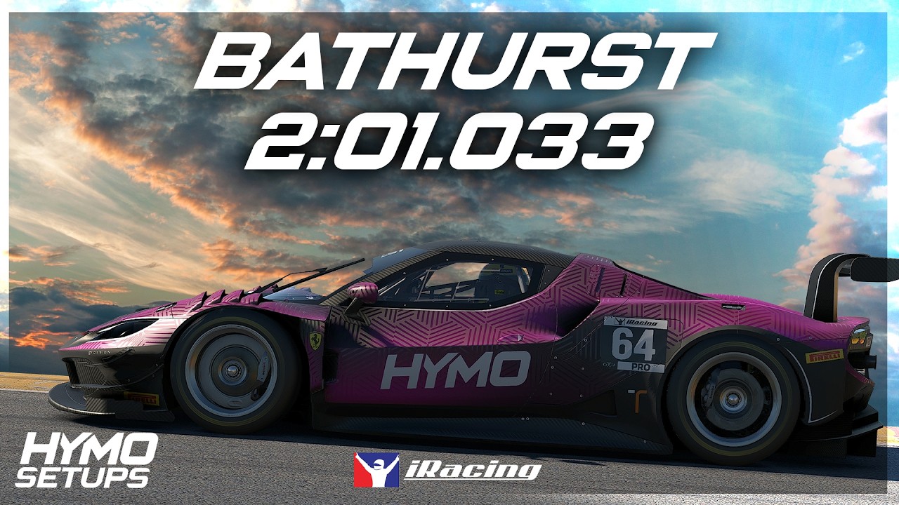 iRacing Hotlap | BoP Applied | Ferrari 296 GT3 @ Bathurst | GTS / Bathurst 12h | 2026 S1 Week 10