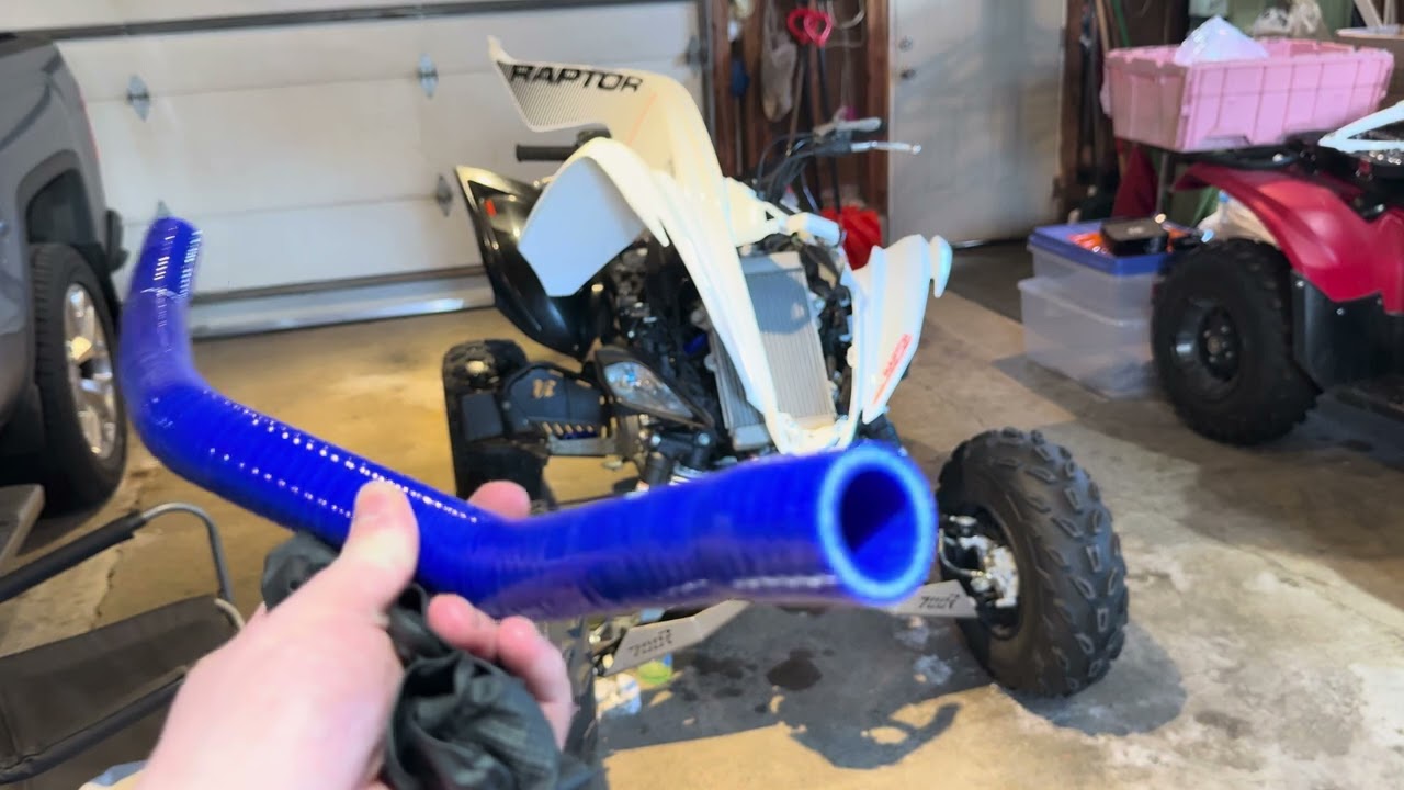 Replacing Radiator Hoses On The Yamaha Raptor 700R!!!