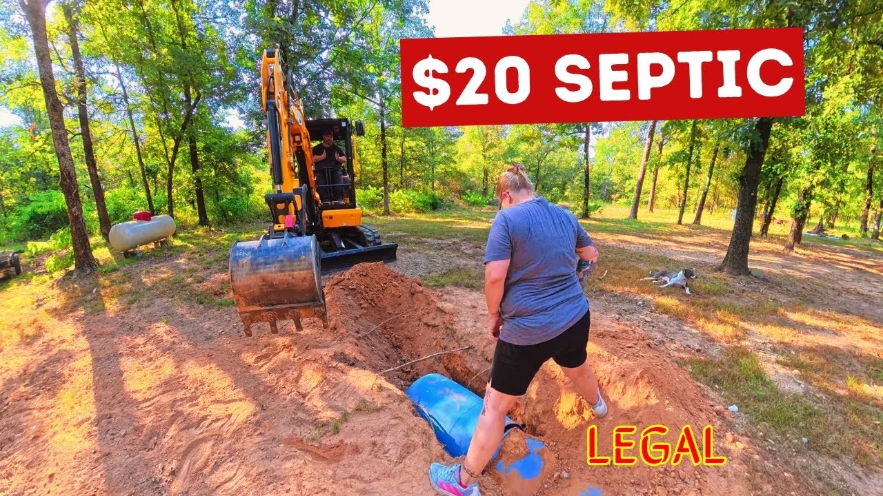A Better, Low Cost DIY Septic System For An 