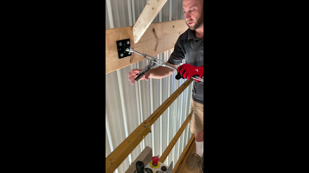 How To Install an Indoor Batting Cage