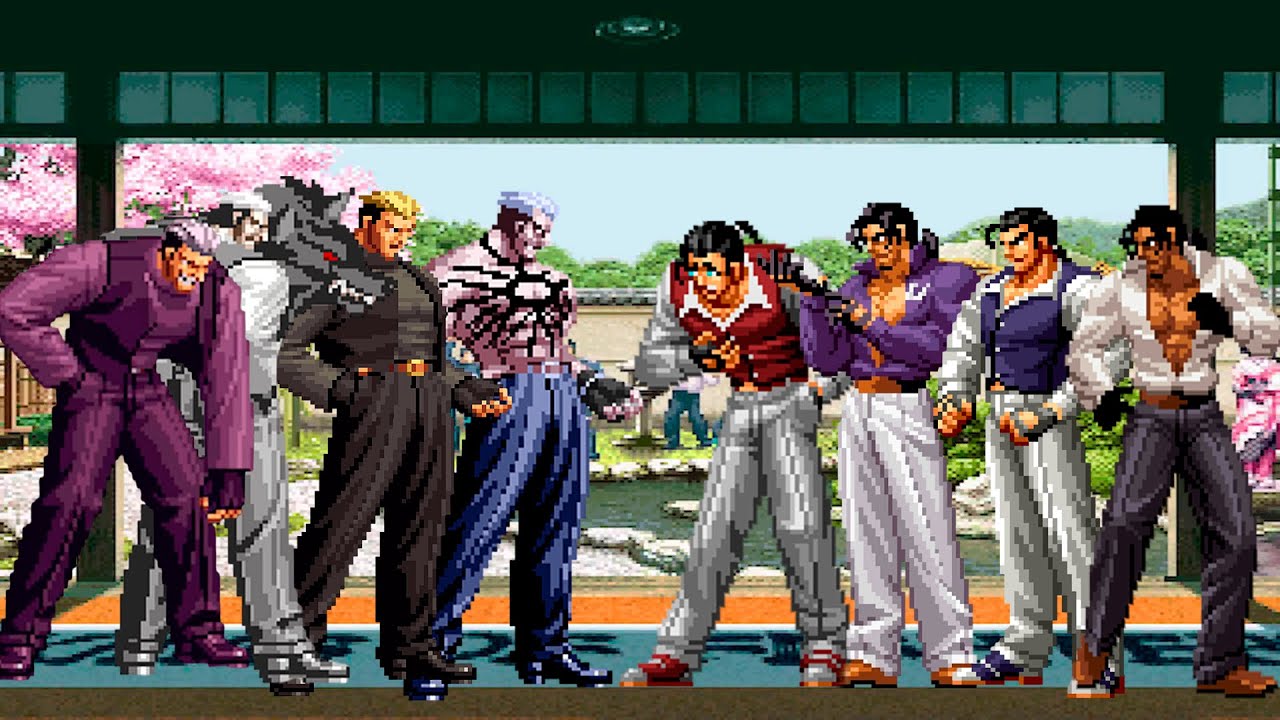 [KOF Mugen] Yamazaki Team vs Robert Garcia Team